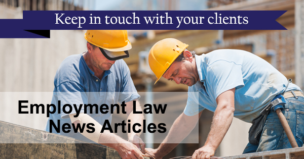 Employment Law News Articles